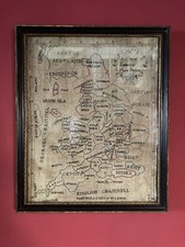 Antique Early Victorian Framed Sampler 