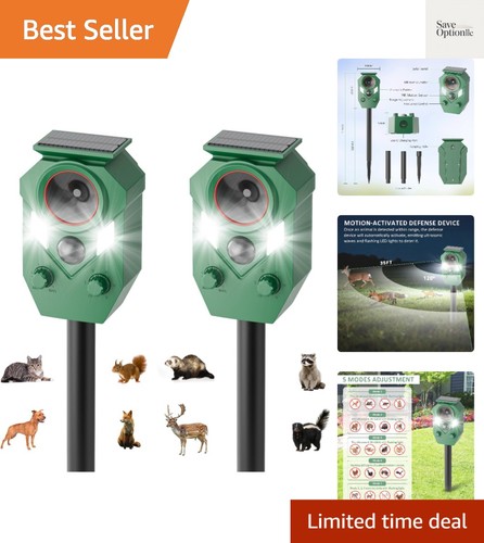 Pack solar powered - 2-pack,