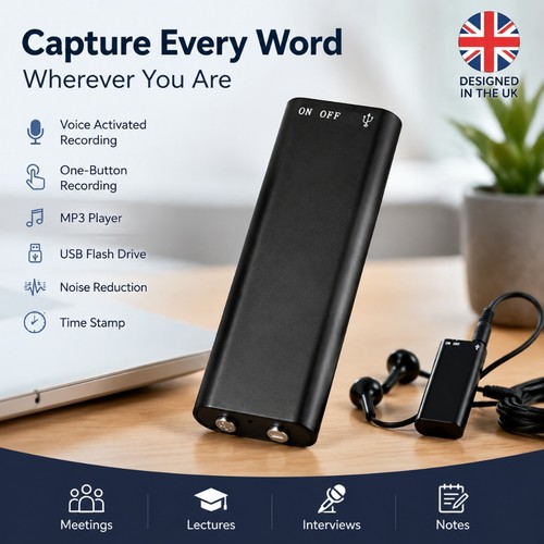 32gb hidden mini audio - 16/32gb,