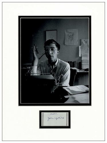 John updike autograph signed - john,