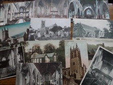 DEVON POSTCARDS - fea CHURCHES