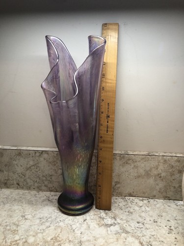 Heron glass vase - heron,