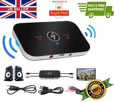 HIFI Bluetooth Wireless Audio Transmitter Receiver Music Adapter AUX RCA 2 in 1