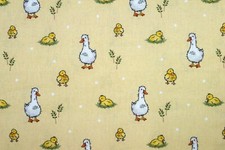 Yellow Duck and Chick Print