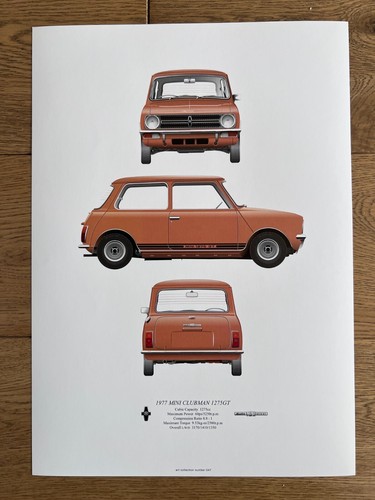 1977 mini clubman 1275gt - 1275gt, a4