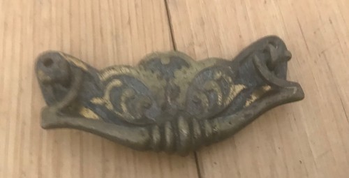 Antique ornate brass vintage - antique,