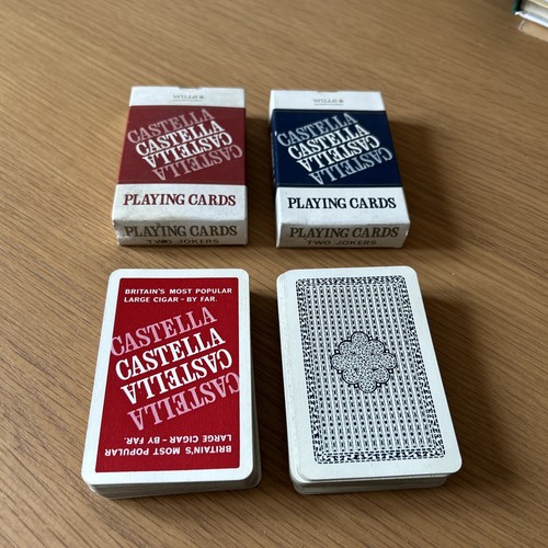 Castella playing cards blue - cards,