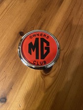 MG Owners Club Car Badge
