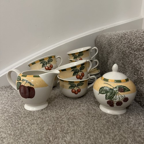 Churchill willow pattern tea - churchill,