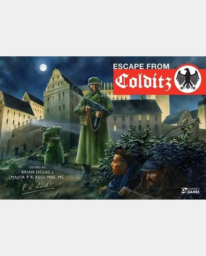 Escape from colditz board - colditz,