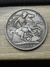 Victoria crown 1889 0 925 - victoria,, crown,