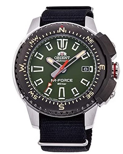 Orient force green dial - m-force,