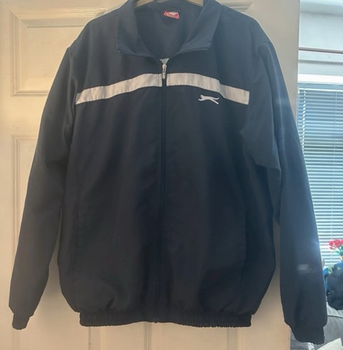 Slazenger navy blue zip - slazenger, zip-up