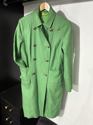 Versace green double breasted - versace,