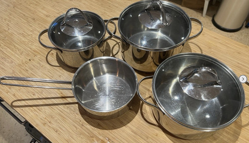 Fissler pot pan - 4, stainless