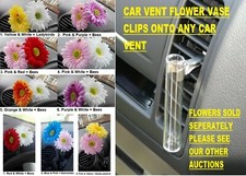 Vent Mounted Clip On Flower
