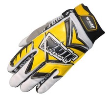 Kids Childrens Quad Wulf Wulfsport Childs MX Motorcross Air 5 Glove Yellow
