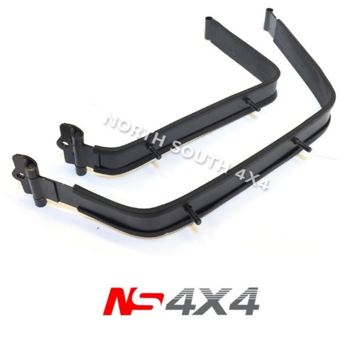 Pair fuel tank straps - tank,