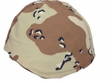 HELMET COVER NEW Genuine USA Military Pasgt MK6 MK7 M1 6 Colour Choc Chip Camo
