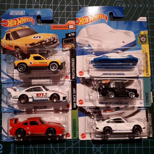 Hot wheels set porsche - hot,