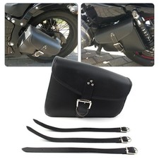 For Harley Davidson Sportster XL883, XL1200 Right Side PU Leather Saddlebag Bag