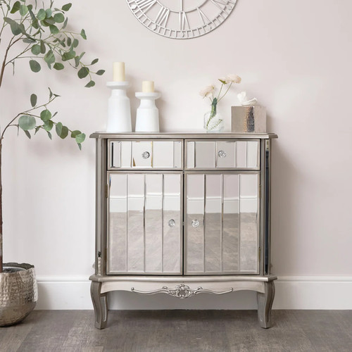 Small mirrored storage - mirrored,