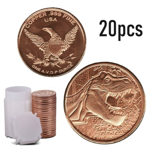 Copper rounds t rex - copper,