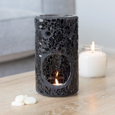 Black crackle pillar oil - crackle,