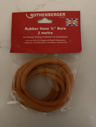 Rothenberger rubber hose - hose, 1/4in