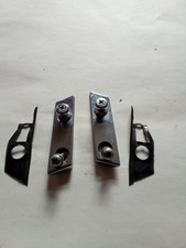 Mazda MX5 Mk1/2 1989-05 pair chrome rear deck plates with bolts