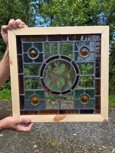 1910 antique leaded glass