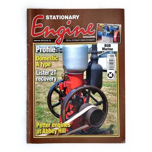 Stationary engine magazine - engine, no