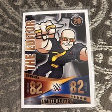 WWE Topps Slam Attax 2014 Trading Card Rivals Limited Edition The Editor