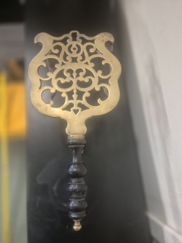 Antique brass and - and, cast