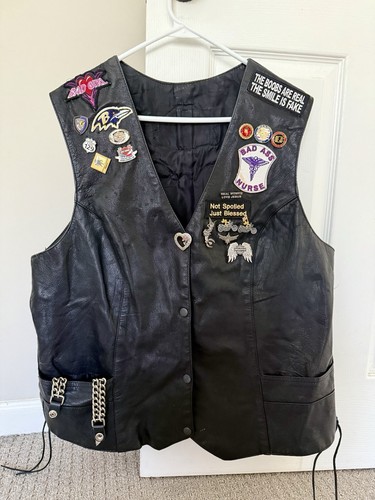 Vintage biker leather - biker,