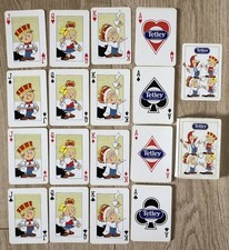 Pack of Playing Cards advertising TETLEY TEA BAGS - Tetley Tea Folk - No Jokers