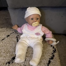 Vintage 2002 baby Annabell doll - Interactive voice (laughing and baby noises) 