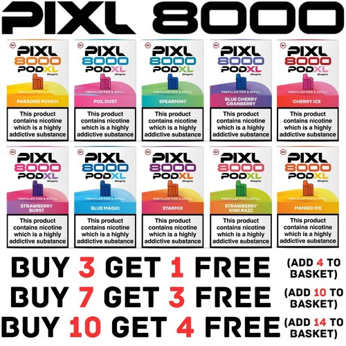 Pixl 8000 vape pods - vape,