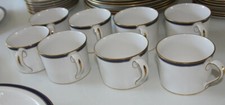 8 x Spode Lausanne gold edge -