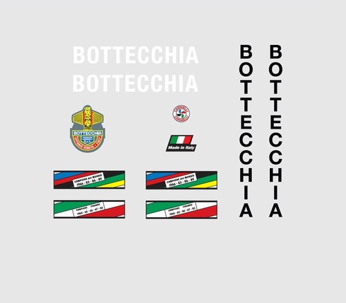 Bottecchia bicycle decals - bottecchia,