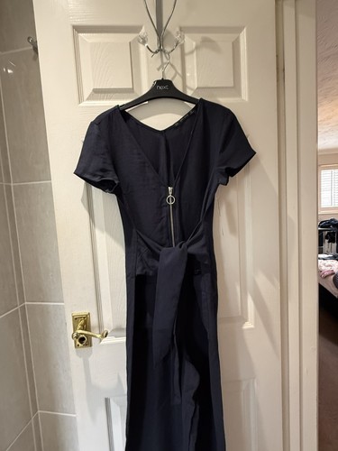 Zara blue jumpsuit playsuit - blue,