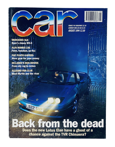 Car magazine august 1994 - car,