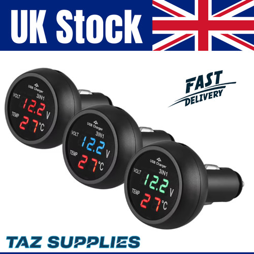 12v voltmeter digital power - 12v,