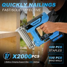 2 in 1 Cordless Nail Gun Brad