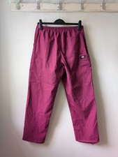 Dickies Woman's Purple Workwear Drawstring Pull Up Scrubs Trousers SIZE S