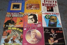 9 X Job Lot Bundle of CLASSIC ROCK AND ROLL Music 12' Vinyl LP Records - U45