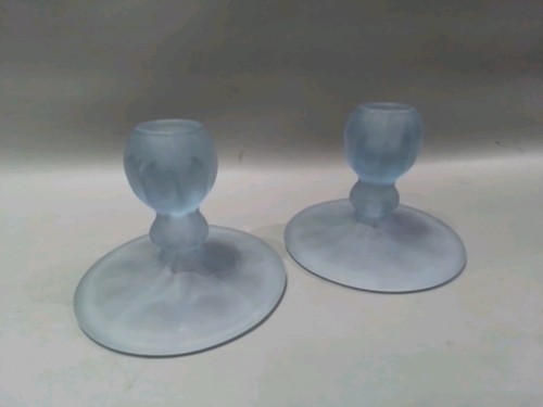 Bagley blue frosted glass - bagley,