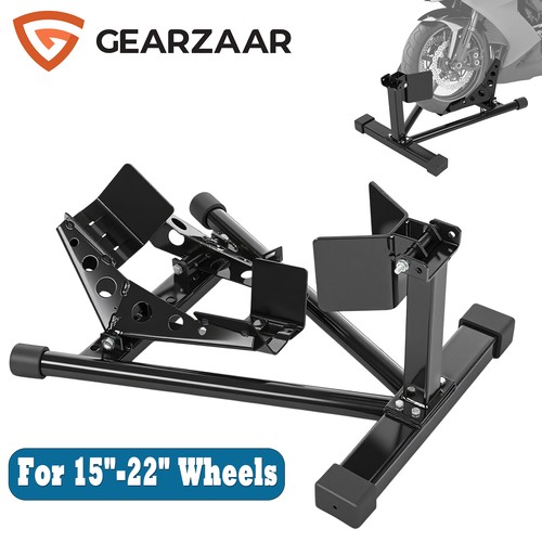 Motorcycle front wheel - wheel, chock