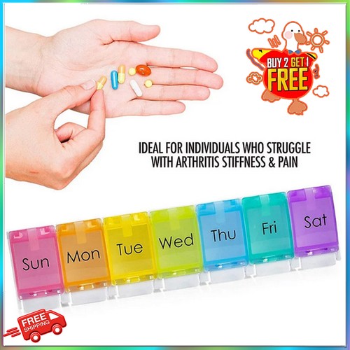 Day pill box organiser - 7,