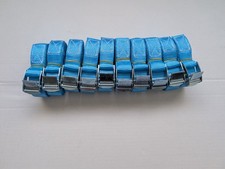 Pack Of 10 Cam Buckle Tie Down Straps Roof Racks Tailers Cargo Pallets 25mm x 2m